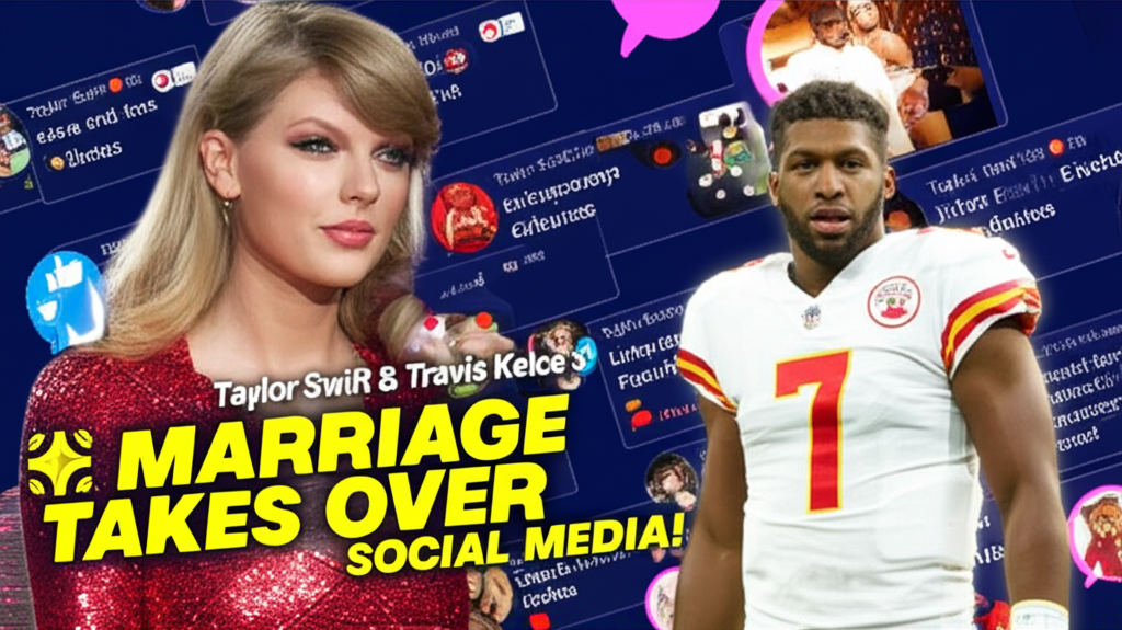 Taylor Swift & Travis Kelce Marriage Social Media